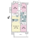 新小岩パークフロントパークテラス 間取図