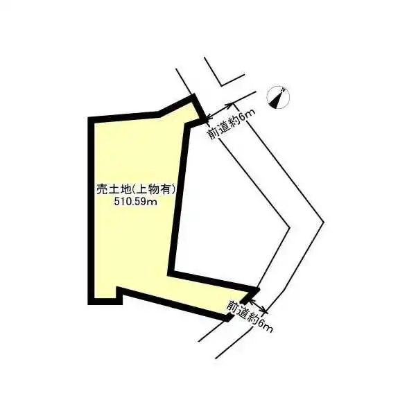 京都市北区衣笠氷室町 間取図