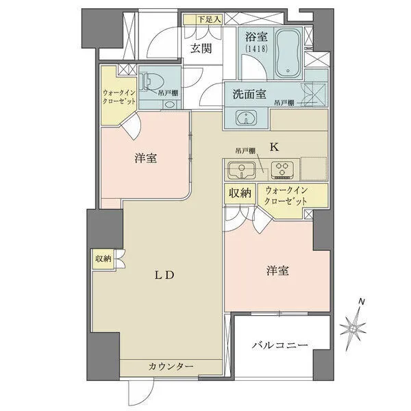 グランドメゾン九段南 間取図