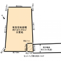 台東区谷中３丁目 区画図