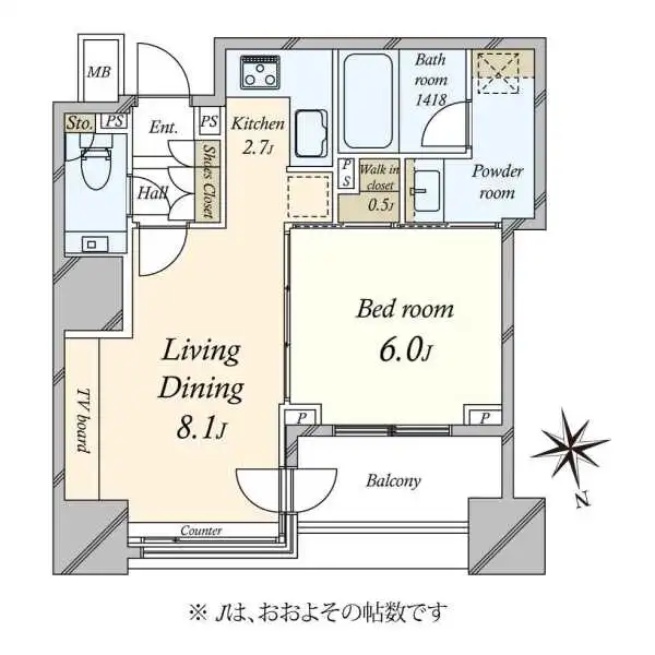 パークコート目黒青葉台ヒルトップレジデンス 間取図