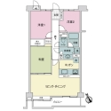 向ヶ丘遊園東ガーデンハウス 間取図