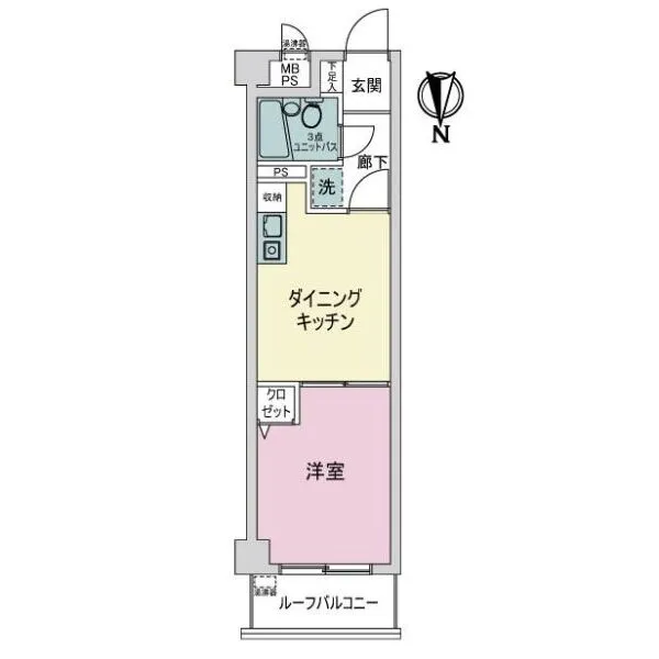 ライオンズプラザ町屋 間取図