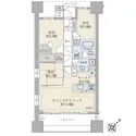 Ｂｒｉｌｌｉａ大島小松川公園（ブリリア大島小松川… 【間取】