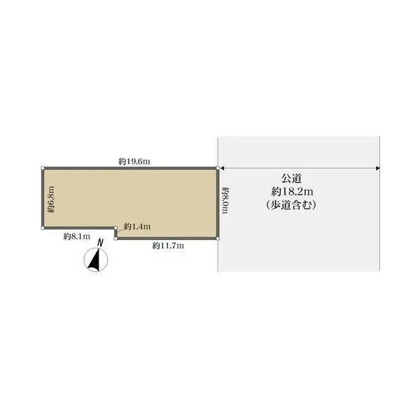 神戸市東灘区岡本８丁目 間取図