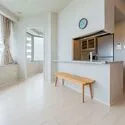 ブリリア有明スカイタワー キッチンは対面式となっており、ご家族とコミュニケーションを取りながらお使いいただけます