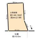 名古屋市天白区向が丘１丁目 区画図