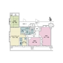 ライオンズマンション一之江弐番館 間取図