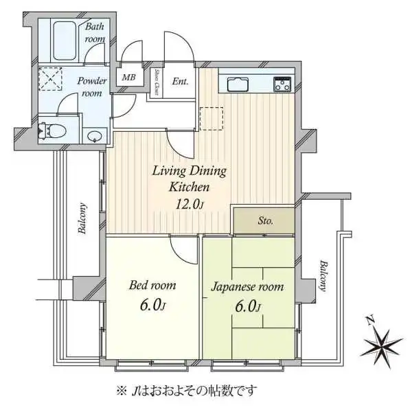 ネオハイツ田町 間取図