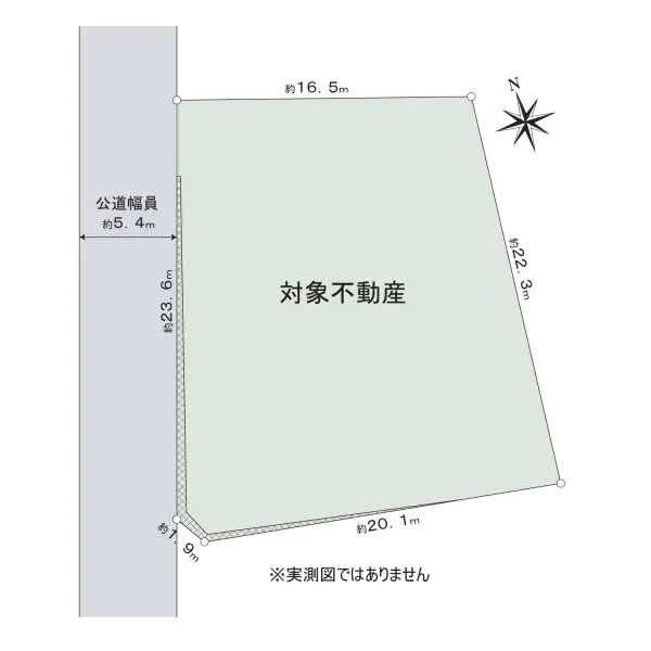 名古屋市瑞穂区彌富町字円山 間取図