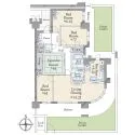 レスタージュ京都 間取図