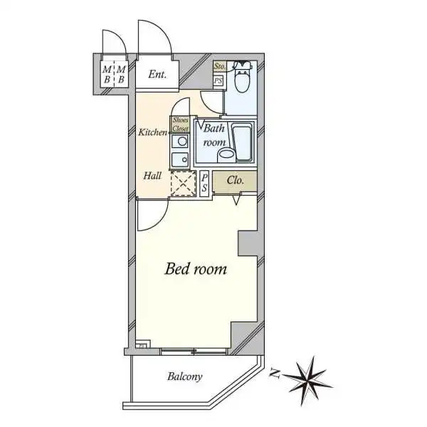 オリオ九段下 間取図