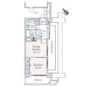 ライオンズマンション日本橋浜町 間取図
