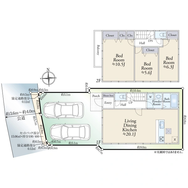 横浜市神奈川区三ツ沢中町 間取図