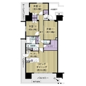 ファインシティ東松戸モール＆レジデンス 間取図