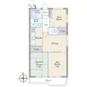 プラネット元住吉 間取図