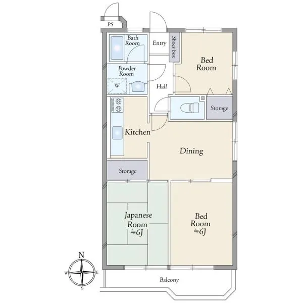 プラネット元住吉 間取図