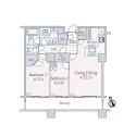 パークコート麻布十番ザ　タワー 間取図