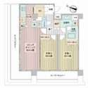 パレステュディオ九段　北の丸 間取図