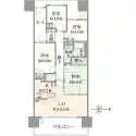 トーキョーガーデンスイート 間取図
