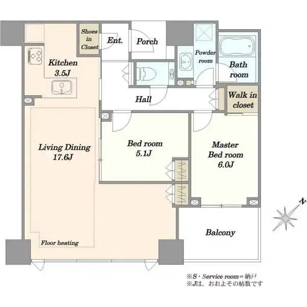 スカイフォレストレジデンス 間取図