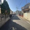 練馬区富士見台２丁目 前面道路含む現地写真