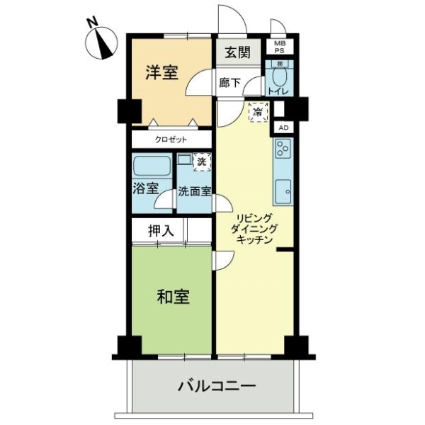 クレール亀戸 間取図