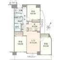 バームステージ梅島 間取図