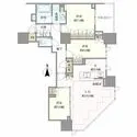 ドゥ・トゥール 間取図