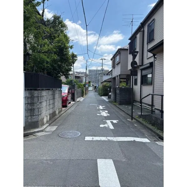 三鷹市上連雀2丁目 前面道路