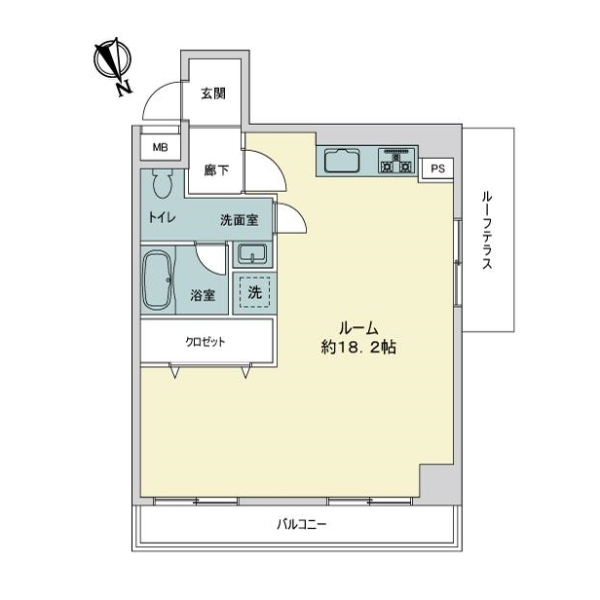朝日動坂マンション 間取図
