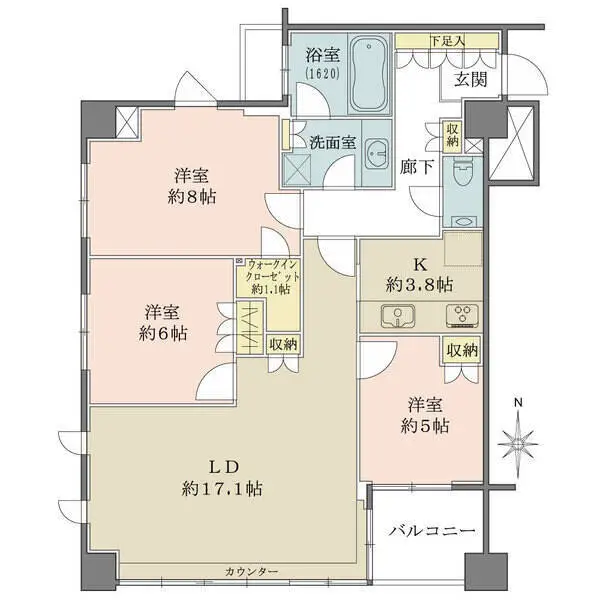スタイルハウス恵比寿 間取図