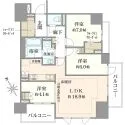 パークホームズ市川真間 間取図