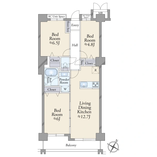 グランデュオ北街区 間取図