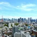 白金ザ・スカイEAST棟 LD窓からの眺望