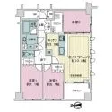 アクシルコート浅草蔵前 間取図