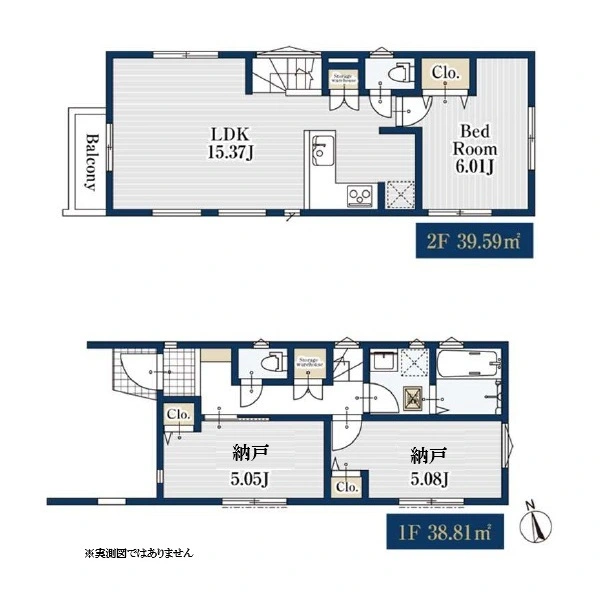 杉並区宮前１丁目 間取図