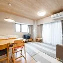 グローリオ板橋本町 二面採光のリビングダイニング