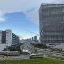 ブリリアタワー有明ミッドクロス 都心方面の夜景を望むことができます。