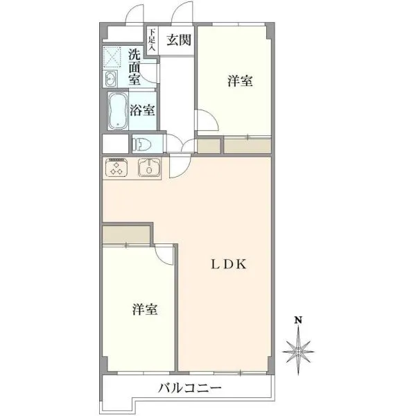 パサニアガーデン目白台 間取図