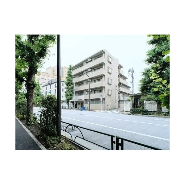サンテミリオン目白台 前面道路(撮影 2026.06)