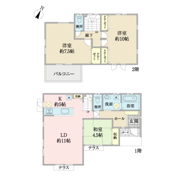 八千代市高津 間取図