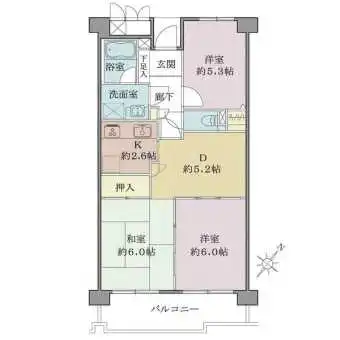 間取図(平面図)
