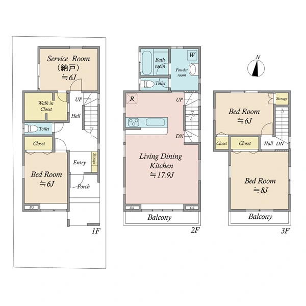 川口市青木４丁目 間取図