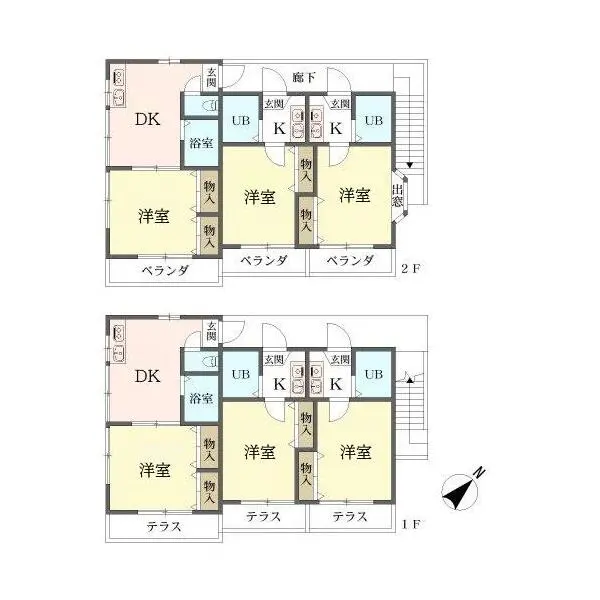 綾瀬市寺尾釜田３丁目 間取図