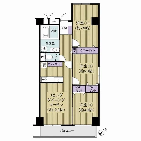 市川ハイツＡ棟