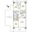 ＢｒｉｌｌｉａＣｉｔｙ石神井台 間取図
