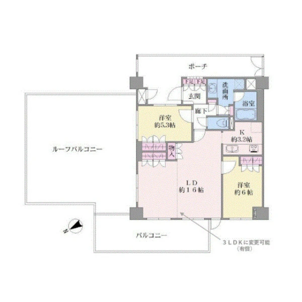 ガーデンホーム大森中央 間取図