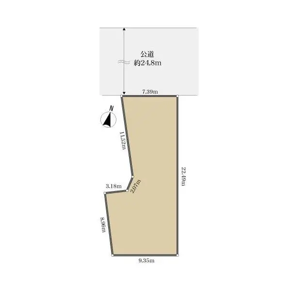 大田区東雪谷１丁目 区画図