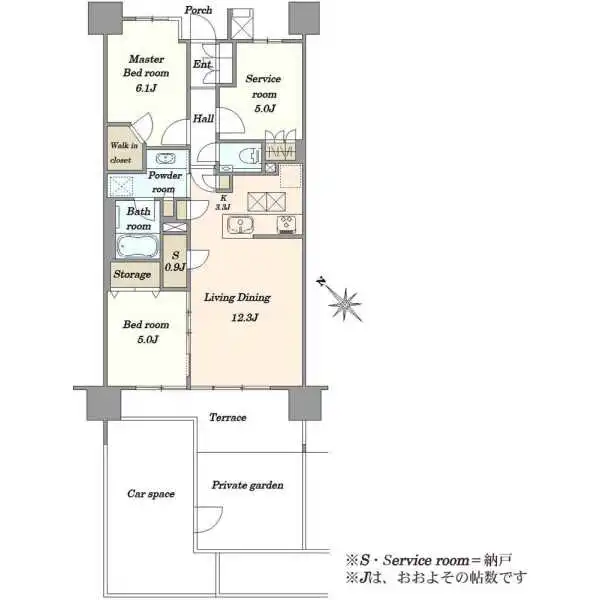 プラウドシティ船堀 間取図